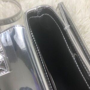 Diesel 1DR metallic shoulder bag